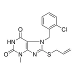 Merck 8-ALLYLSULFANYL-7-(2-CHLORO-BENZY-