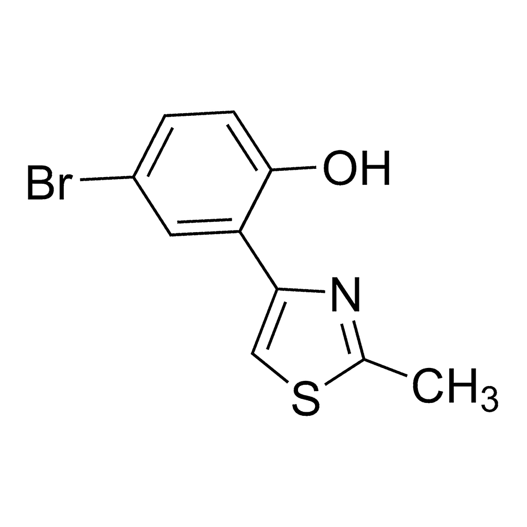 Merck 4-Bromo-2-(2-methylthiazol-4-yl)phenol