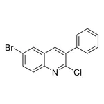Merck 6-Bromo-2-chloro-3-phenylquinoline