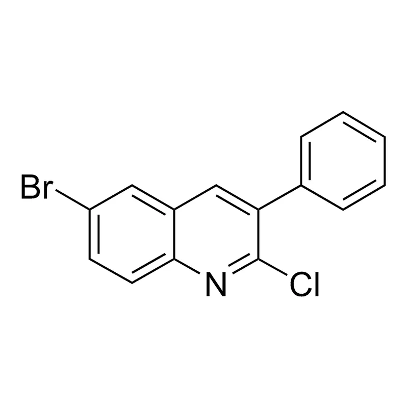 Merck 6-Bromo-2-chloro-3-phenylquinoline
