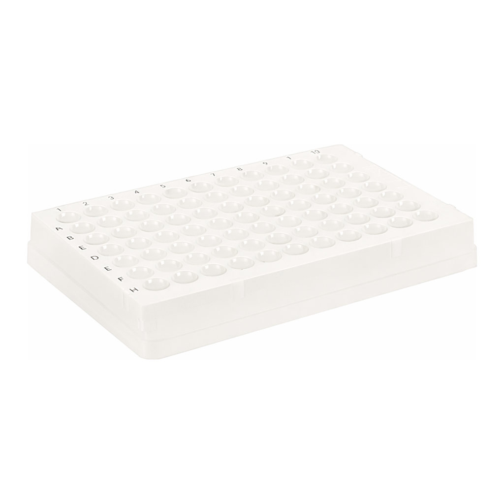Thermo Fisher Scientific PCR Plate, 96-well, low profile, skirted, black lettering