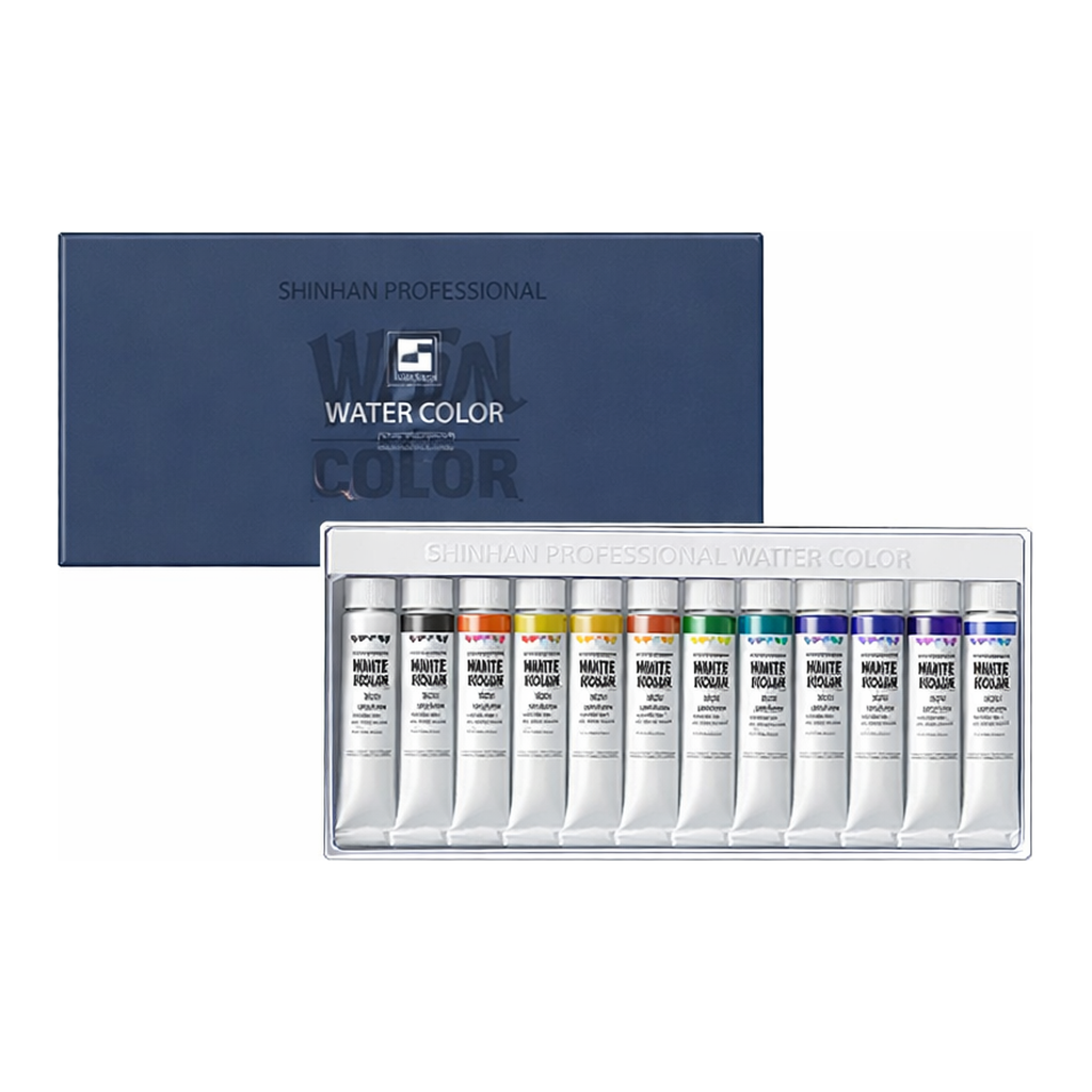 OFFICENEX 신한 전문가용 13색 수채화물감세트(7.5ml)
