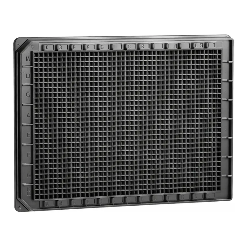 Greiner Bio One MICROPLATE, 1536 WELL, PS, F-BOTTOM, BLACK,HI-BASE, NON-BINDING, 15 PCS./BAG
