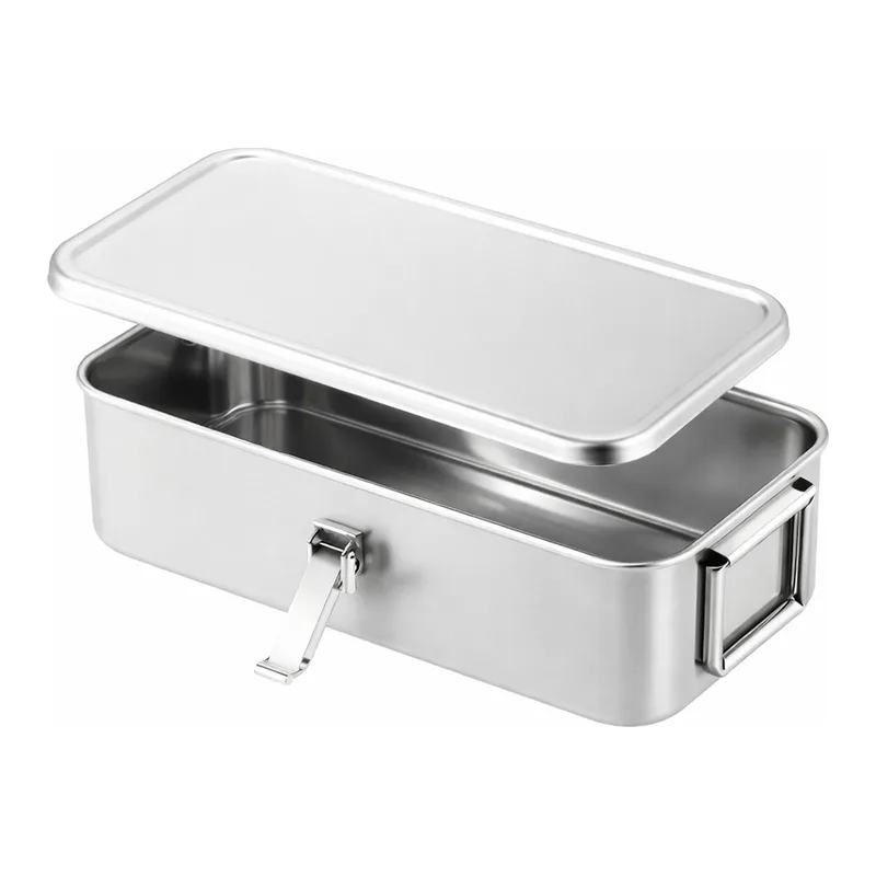 AS ONE Stainless Steel Lab Container (with Handle), 스테인리스 랩 컨테이너 (손잡이형)