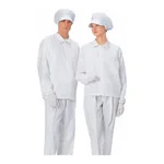 AS ONE Cleanroom Jacket AS249C (Unisex) CIC, 방진복 상의 (남녀 겸용)(클린 세탁품)