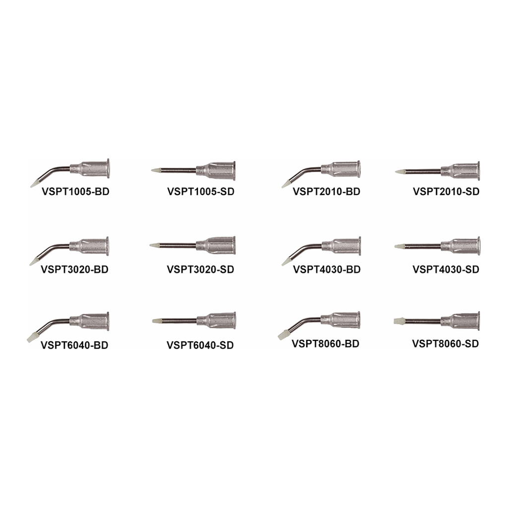 SIPEL 마이크로 VAC 팁 VSPT/굽은타입 TIp