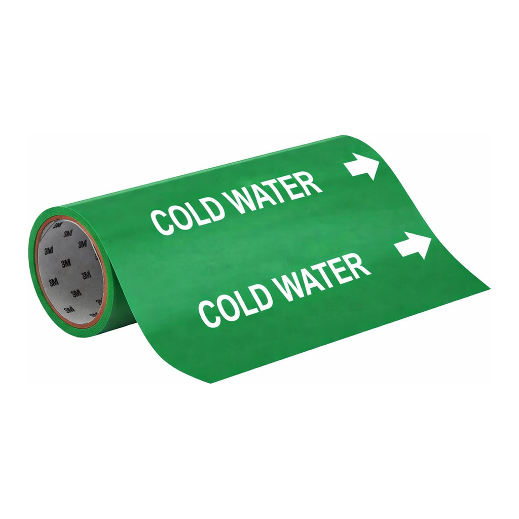 Brady COLD WATER Roll Form Pipe Marker