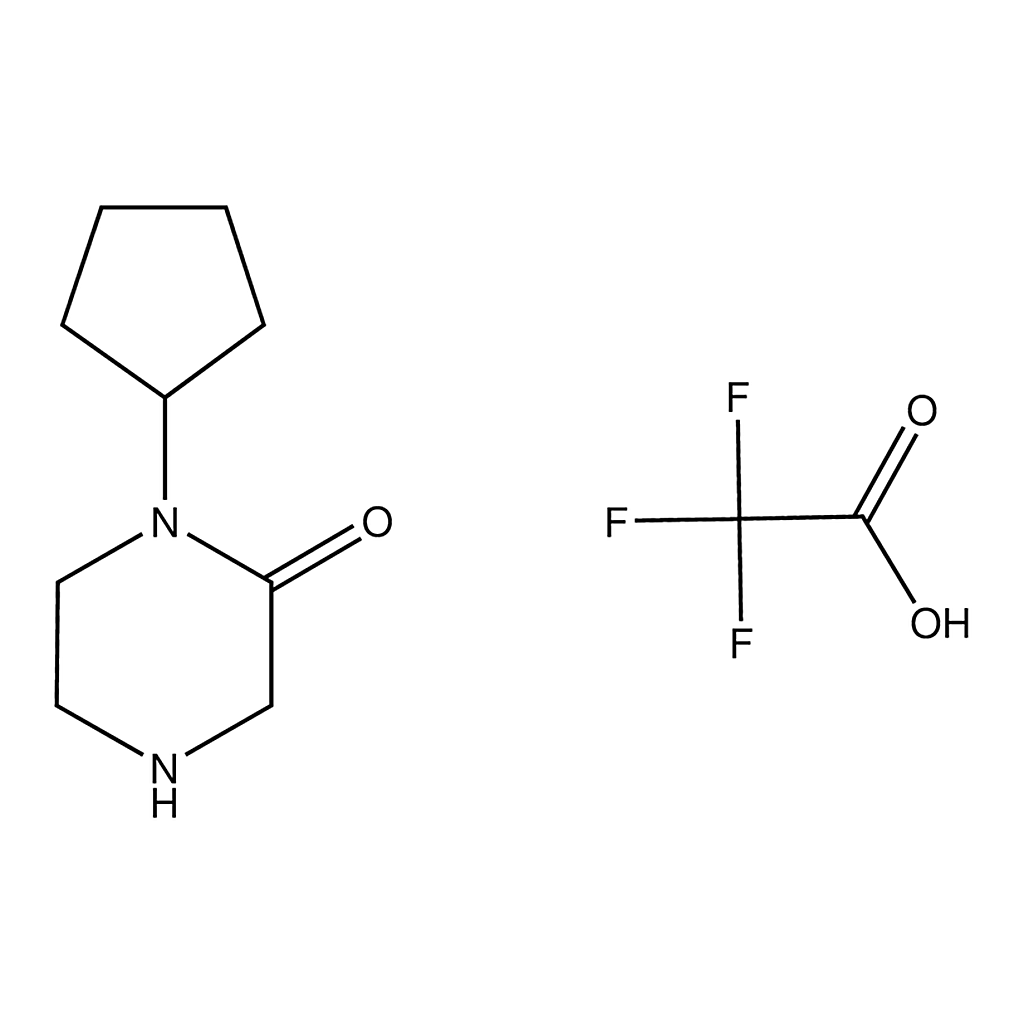 Merck 1-Cyclopentyl-2-piperazinone trifluoroacetate