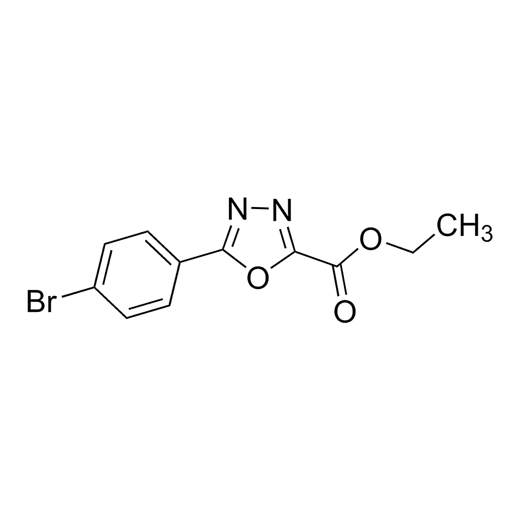 Merck Ethyl 5-(4-bromophenyl)-1,3,4-oxadiazole-2-carboxylate