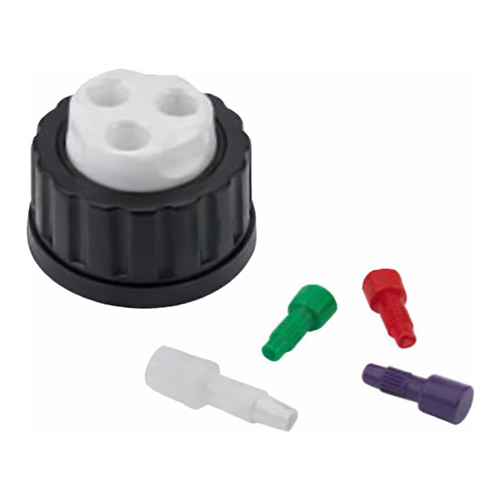 Agilent Stay Safe Cap GL45 4 ports for waste