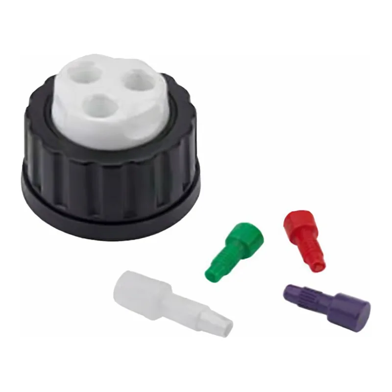 Agilent Stay Safe Cap GL45 4 ports for waste
