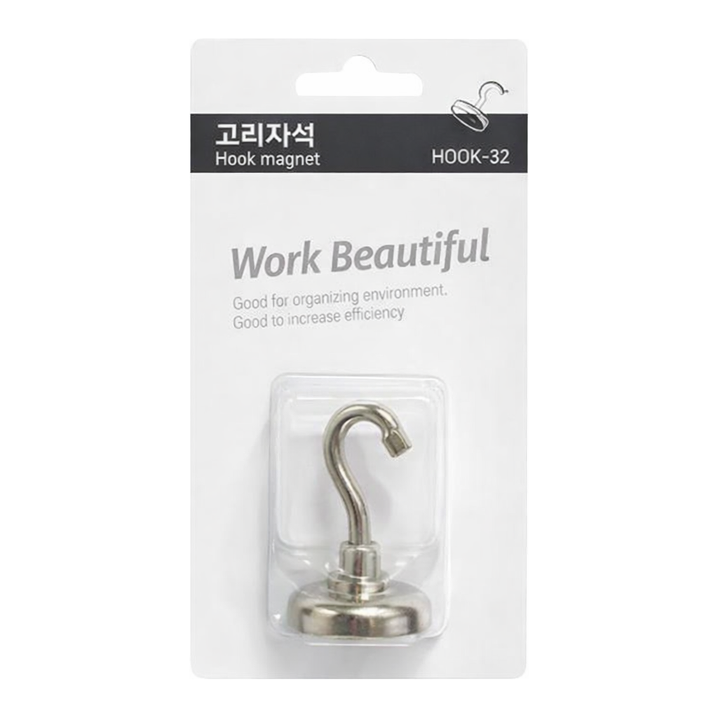 OFFICENEX 고리자석(hook-32/1개입/Ø32mm)