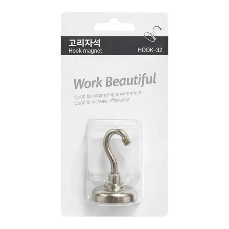 OFFICENEX 고리자석(hook-32/1개입/Ø32mm)