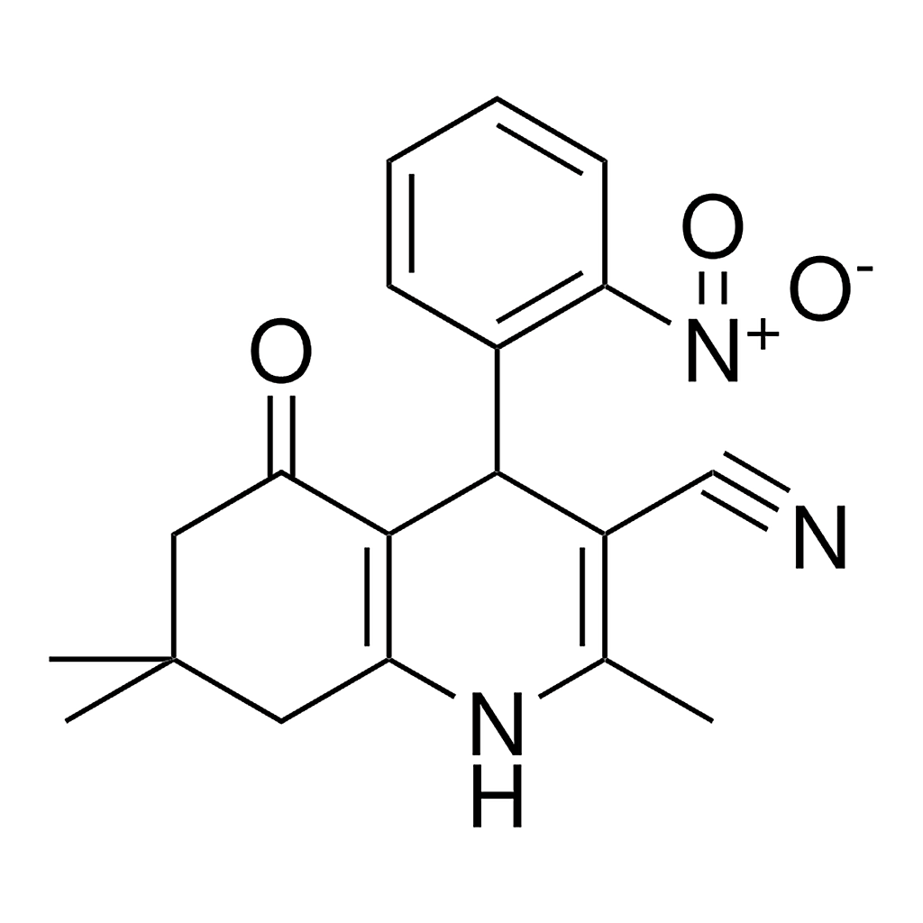 Merck 2,7,7-TRI-ME-4-(2-NITRO-PH)-5- - 50 MG&