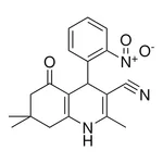 Merck 2,7,7-TRI-ME-4-(2-NITRO-PH)-5- - 50 MG&
