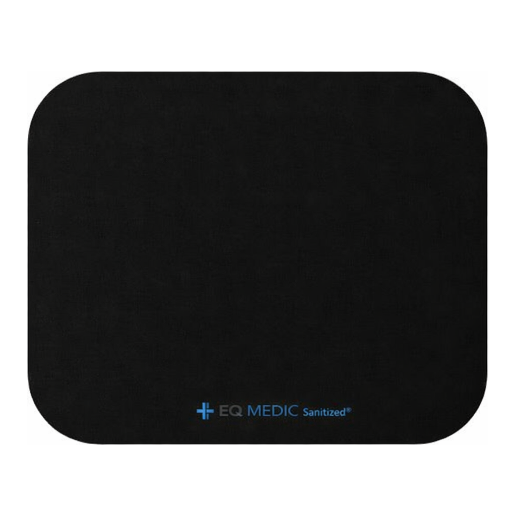 OFFICENEX EQ medic SANITIZE 항균마우스패드(P1/블랙/IRIVER)