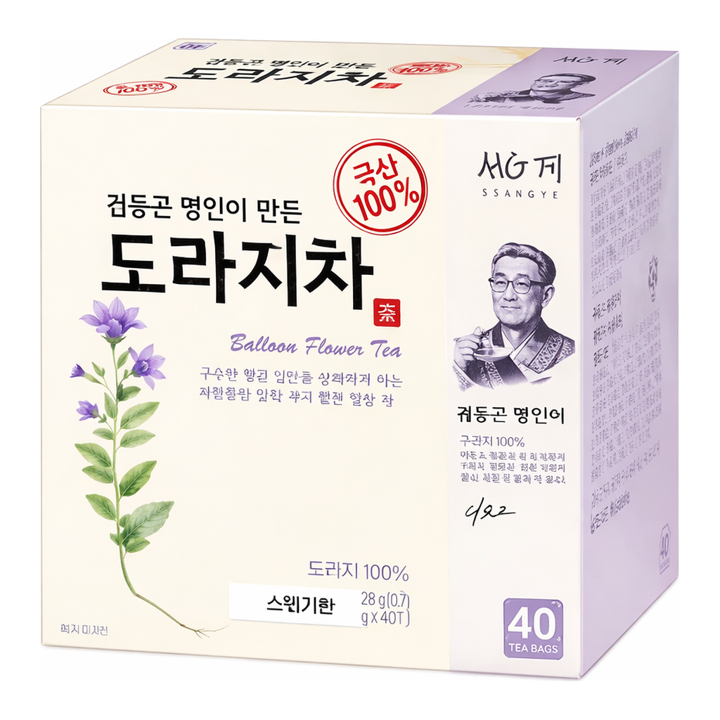 OFFICENEX 김동곤 명인차 도라지차(0.7g*40T/쌍계명차)
