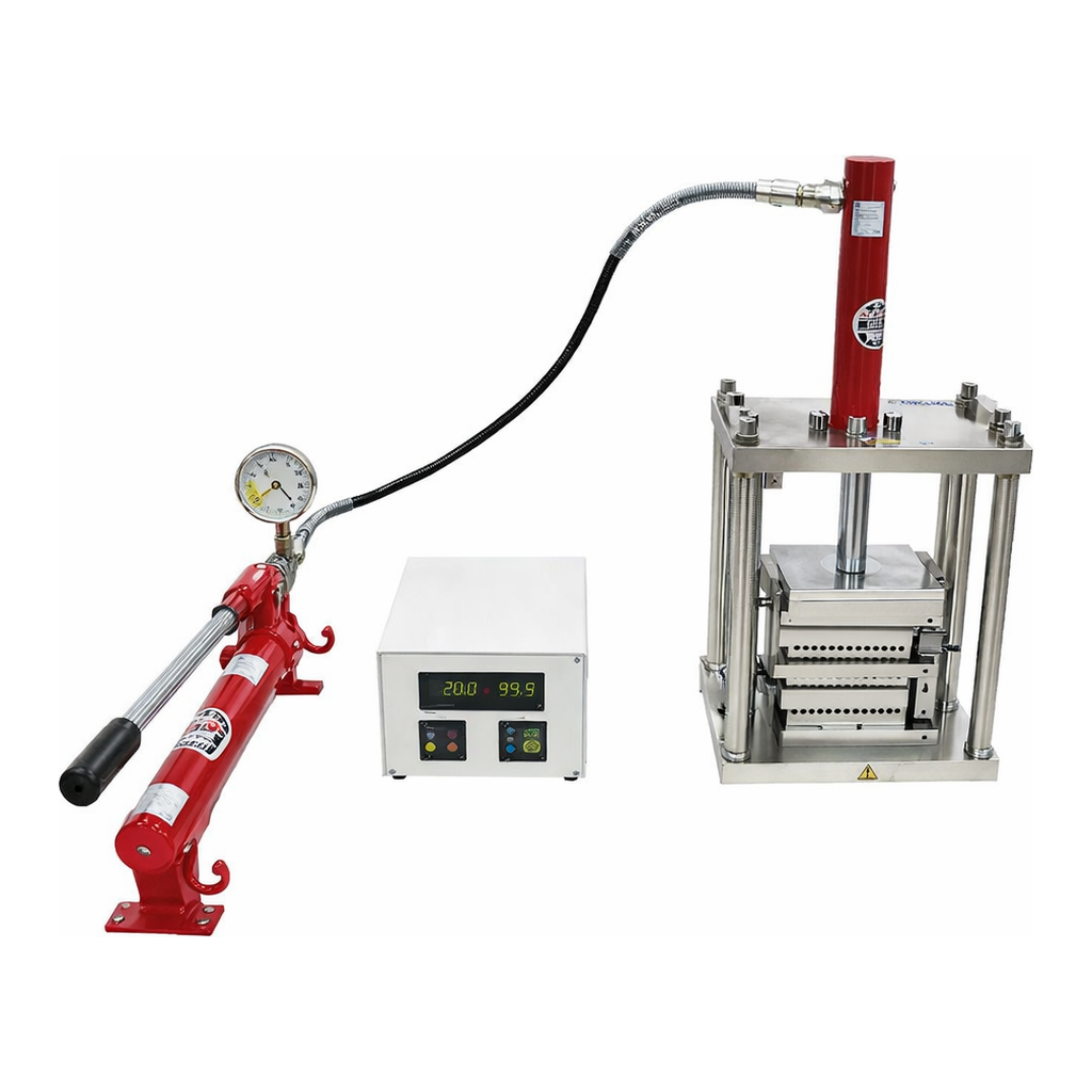AS ONE Ultra-high Temperature Hydraulic Hand Press MAX 600℃, 초고온 유압 핸드프레스 (최고 600℃)