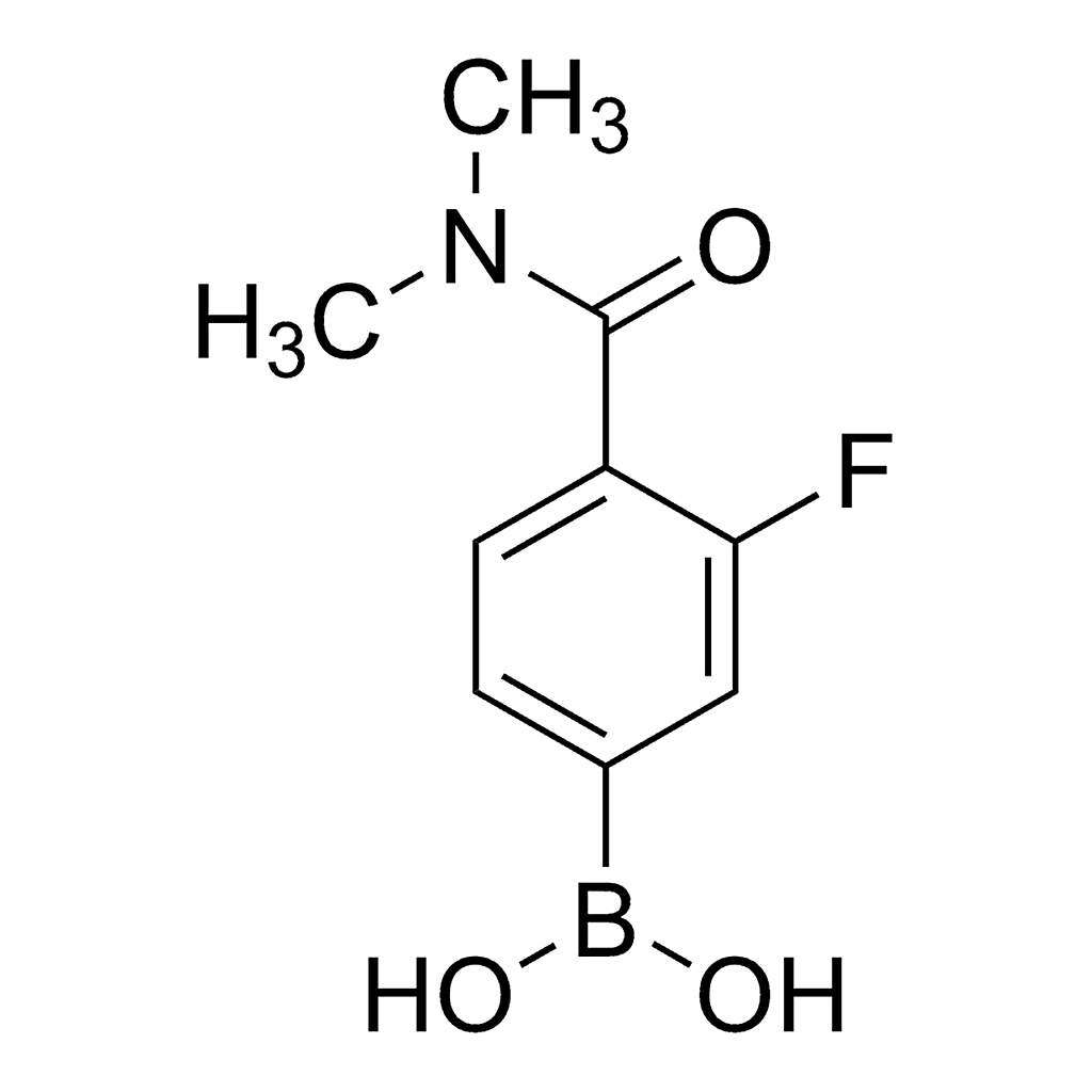 Merck 4-(Dimethylcarbamoyl)-3-fluorophenylboronic acid