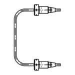 Waters Tubing Assembly, Prime/Vent Valve to Inline Filter