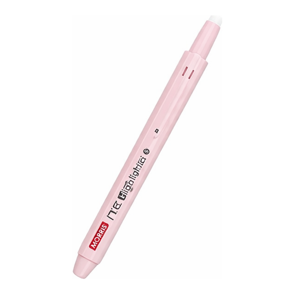 OFFICENEX 저스트클릭 마일드 형광펜S 핑크(3.5mm/모리스)