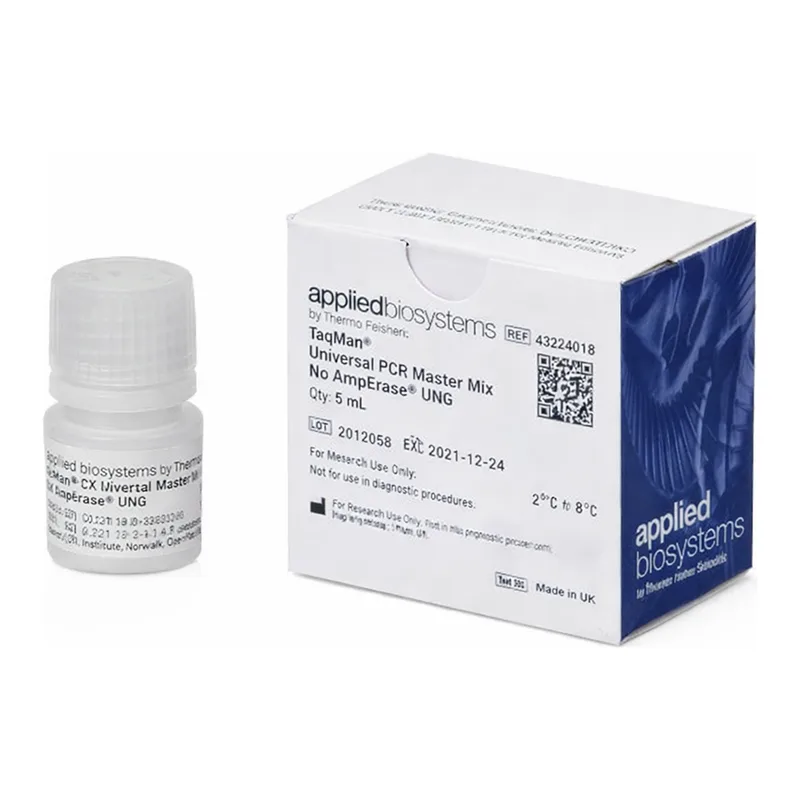 Thermo Fisher Scientific TaqMan Universal PCR Master Mix, no AmpErase UNG, 1 x 5 mL, 200 reactions