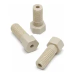 Agilent 1/16in PEEK fittings for 8p valve. 10/pk