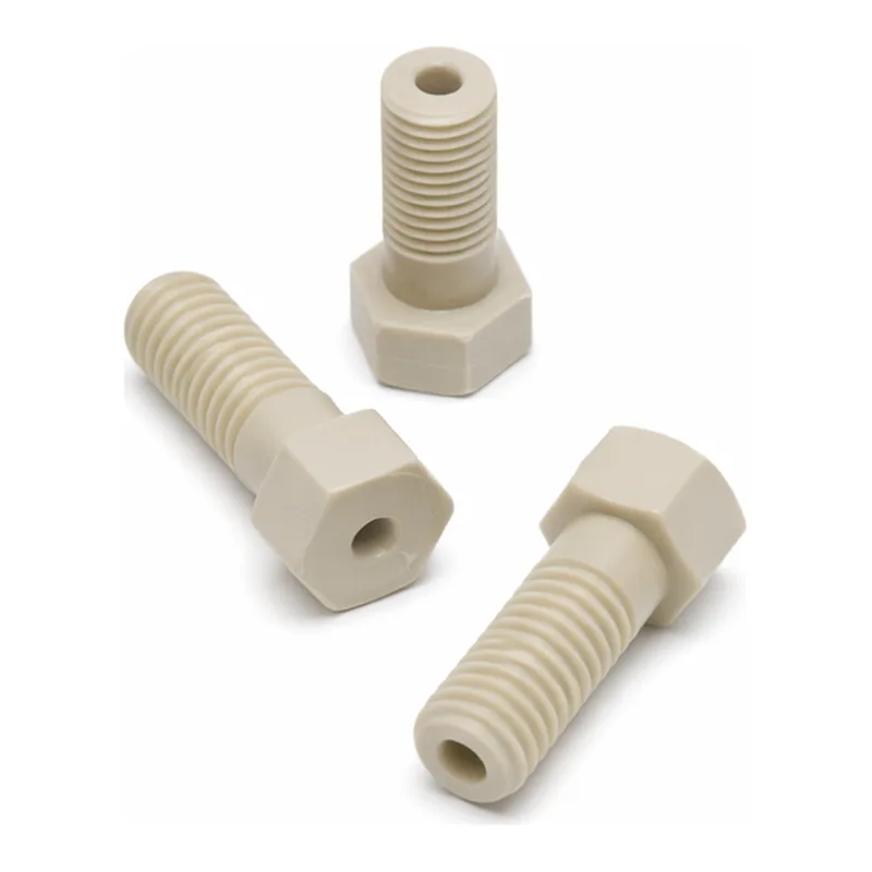 Agilent 1/16in PEEK fittings for 8p valve. 10/pk