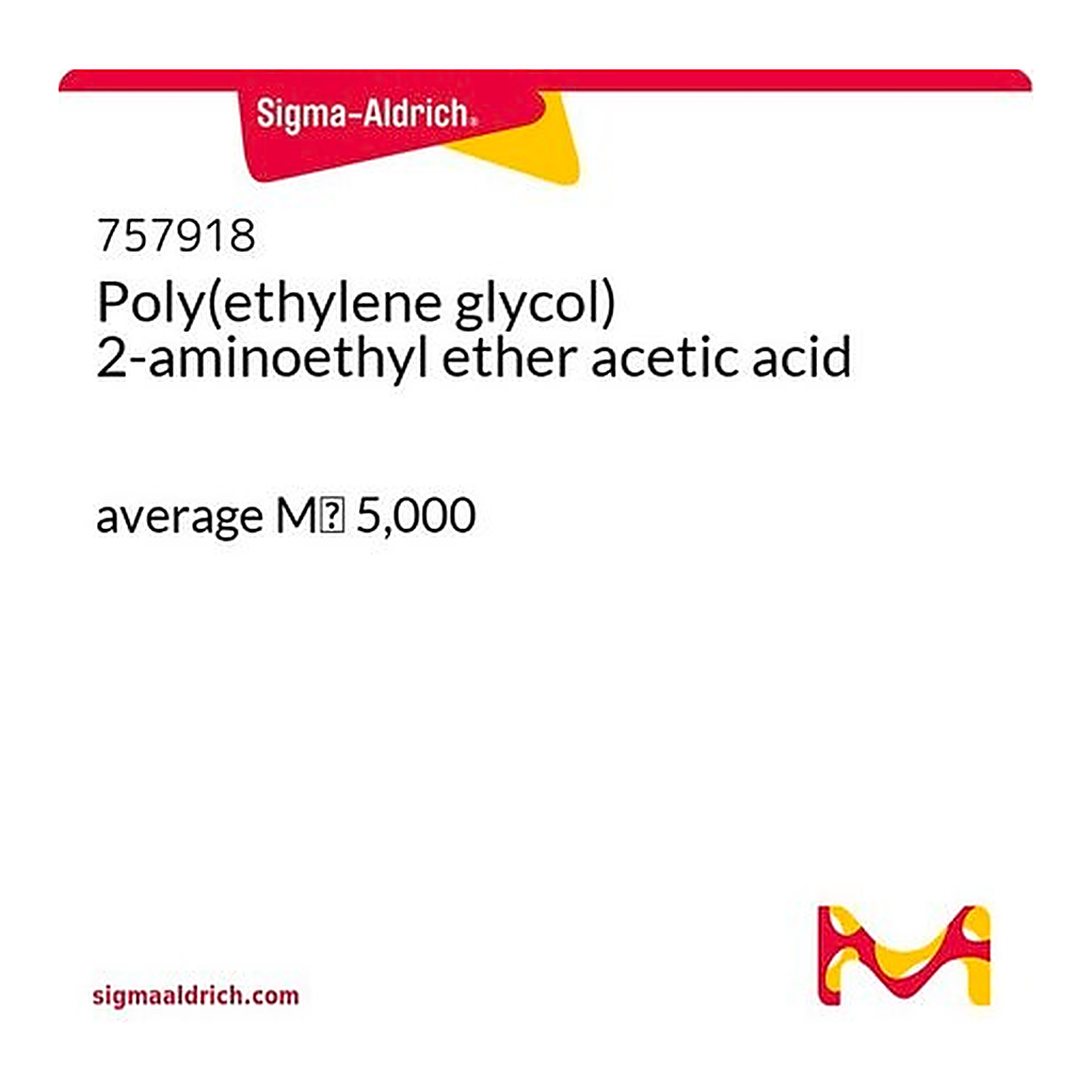 Merck Poly(ethylene glycol) 2-aminoethyl ether acetic acid