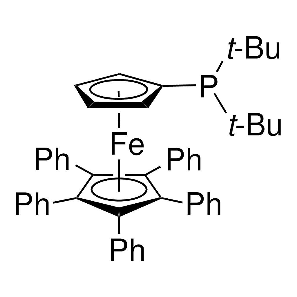Merck 1,2,3,4,5-Pentaphenyl-1'-(di-tert-butylphosphino)ferrocene
