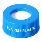 Waters Light Blue 12 x 32 mm Cap and PTFE/Silicone Septum for LCMS Certified Vials