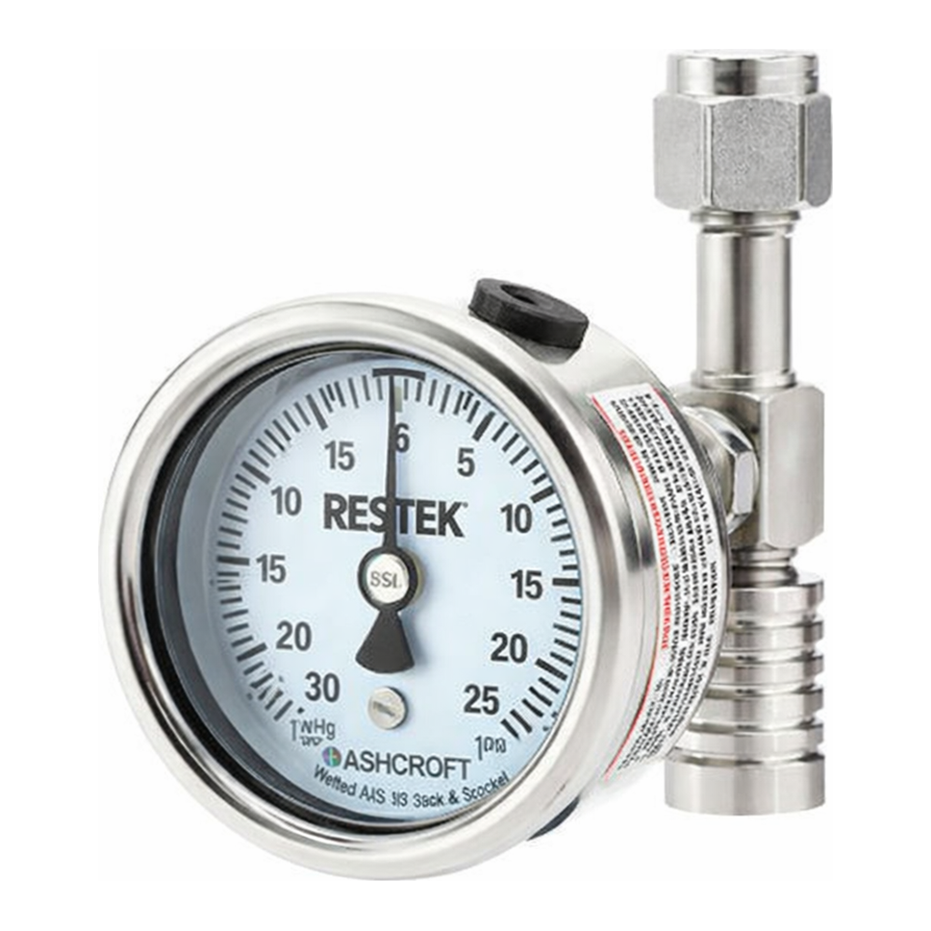 Restek Soil Vapor Sampler single gauge female QC 180ml/min