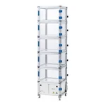 AS ONE Gas SubstitutIon Desiccator Multi-Chamber, 멀티챔버가스치환 데시케이터(각실 독립)