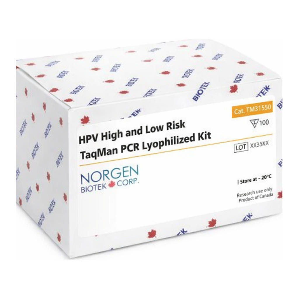 Norgen HPV (High and Low Risk) TaqMan PCR Lyophilized Kit