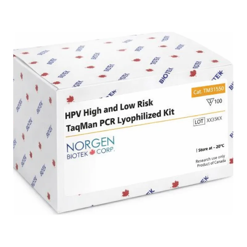 Norgen HPV (High and Low Risk) TaqMan PCR Lyophilized Kit