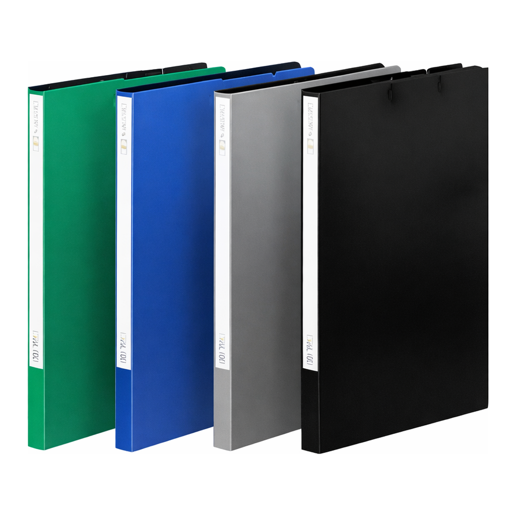 OFFICENEX 문화 PP 레버클립화일(상철/A4/회색/F430-77)