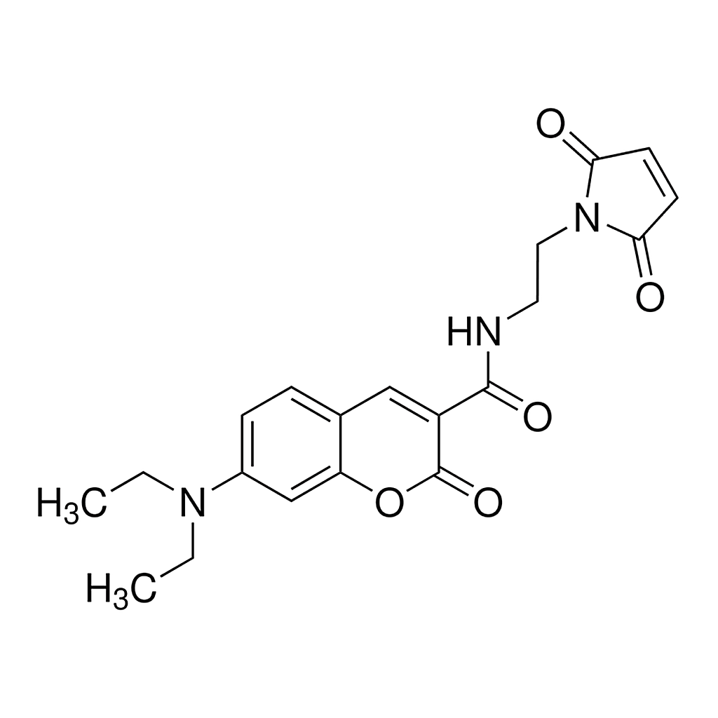 Merck 7-Diethylamino-3-[N-(2-maleimidoethyl)carbamoyl]coumarin