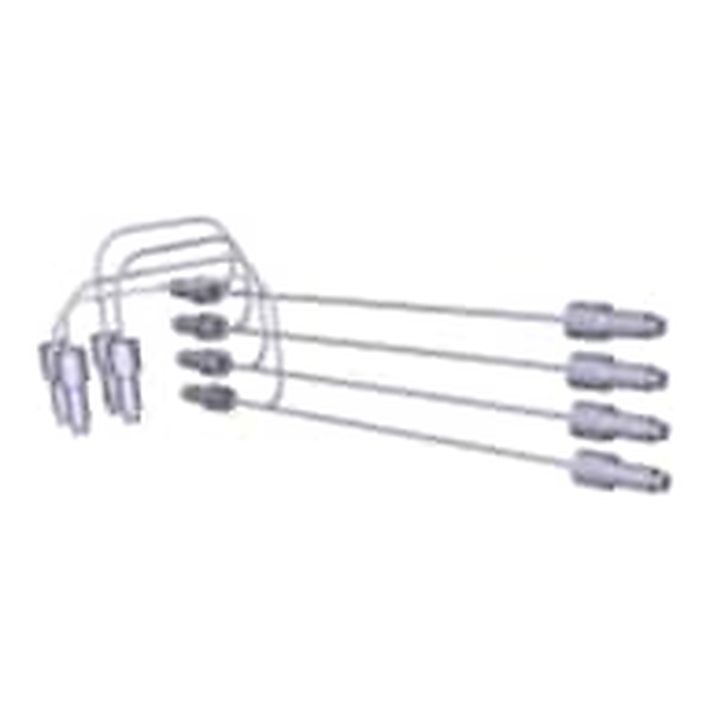 Waters Tubing Assembly, PEEK .062 x .040 x 8, GPV, 4/pk
