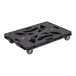AS ONE Articulated Plastic Flat Cart, 연결식 플라스틱 평대차