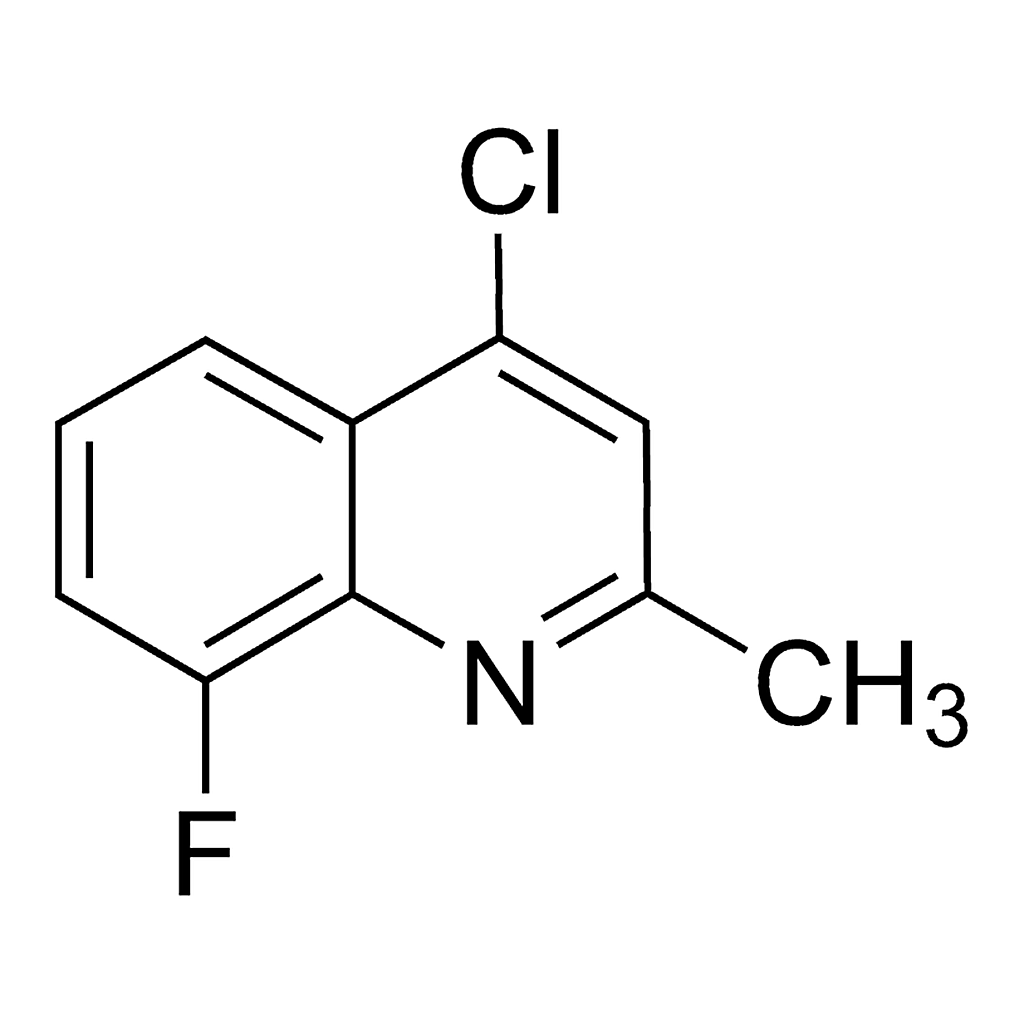 Merck 4-Chloro-8-fluoro-2-methylquinoline