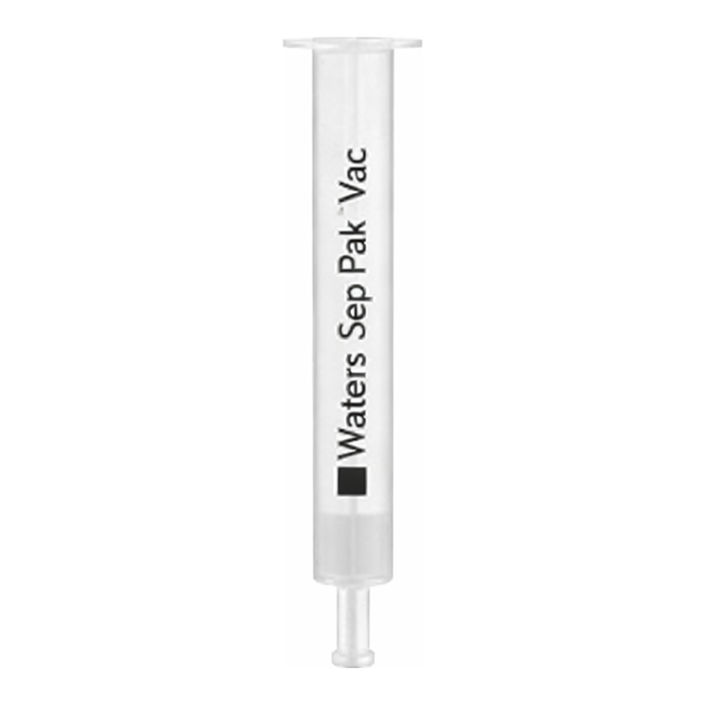 Waters Certified Sep-Pak Silica 3 cc Vac Cartridge, 500 mg Sorbent per Cartridge, 55-105 µm, 50/pk