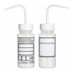 Merck Azlon DIY Safety Wash Bottles with Driplok vapor venting
