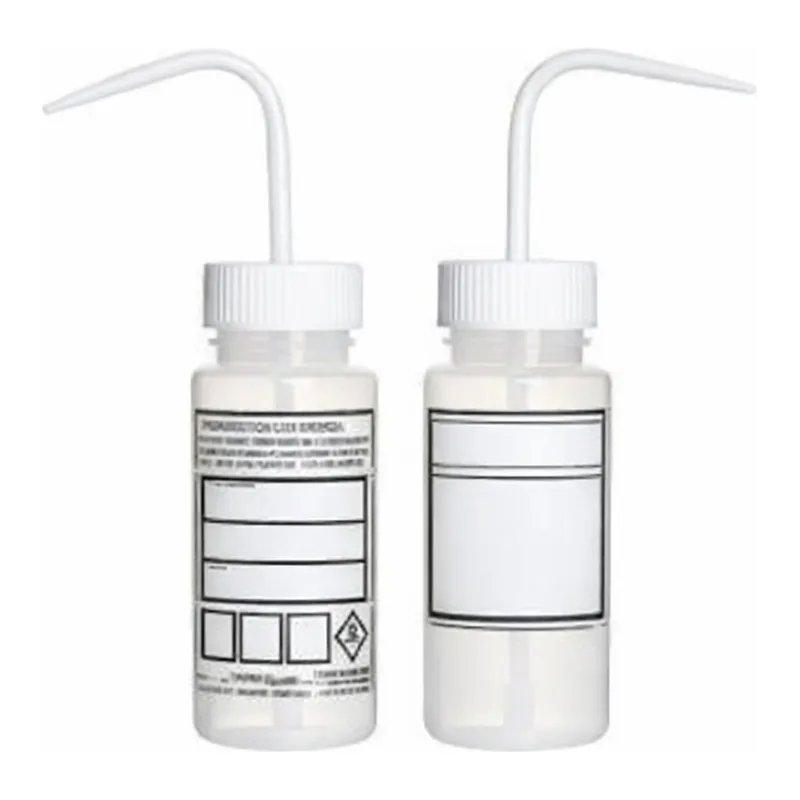 Merck Azlon DIY Safety Wash Bottles with Driplok vapor venting