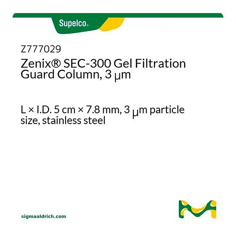 Merck Zenix(R) SEC-300 Gel Filtration Guard Column, 3 mum