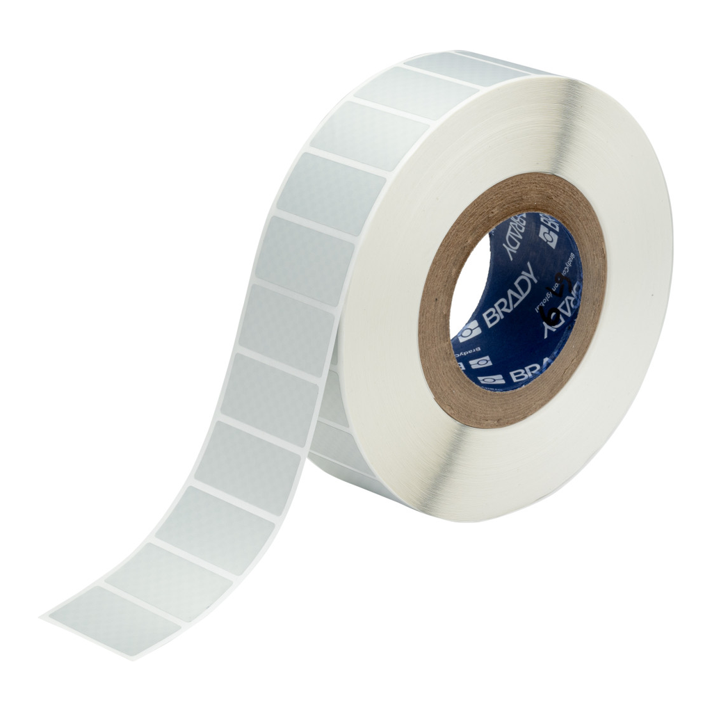 Brady Ultra Aggressive Adhesive Metalized Matte Polyester Labels for 3" Core Printers