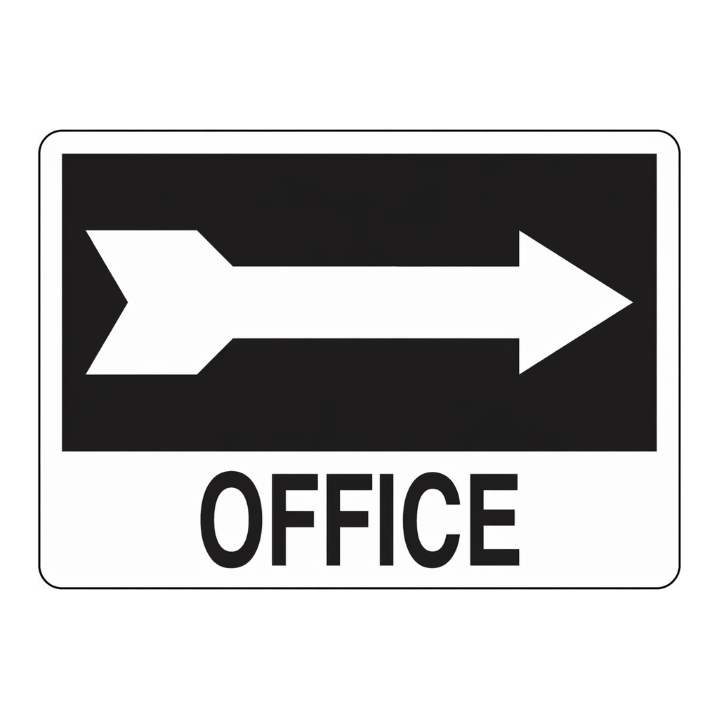 Brady Office Sign