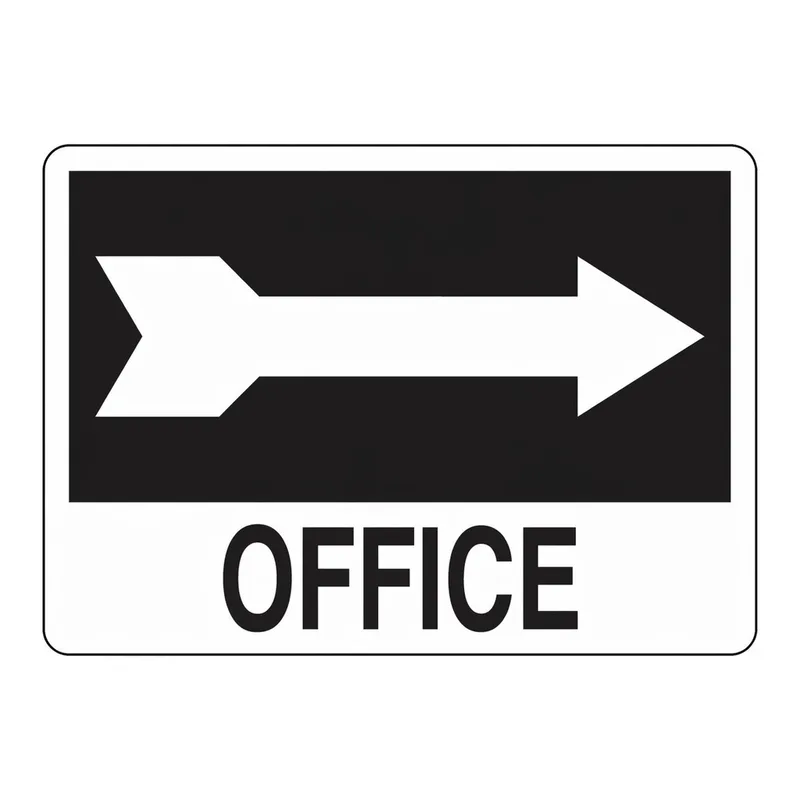 Brady Office Sign