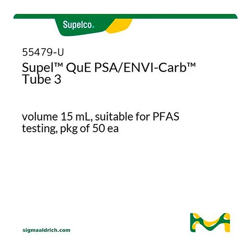 Merck PK50 SUPEL QUE PSA/ENVI-CARB TUBE 3, 15