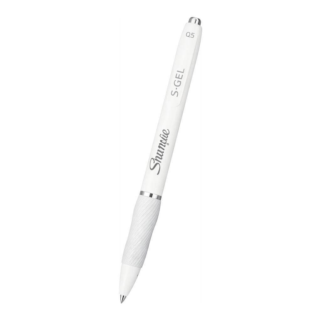 OFFICENEX 샤피S 젤펜 블랙(화이트바디/0.5mm)