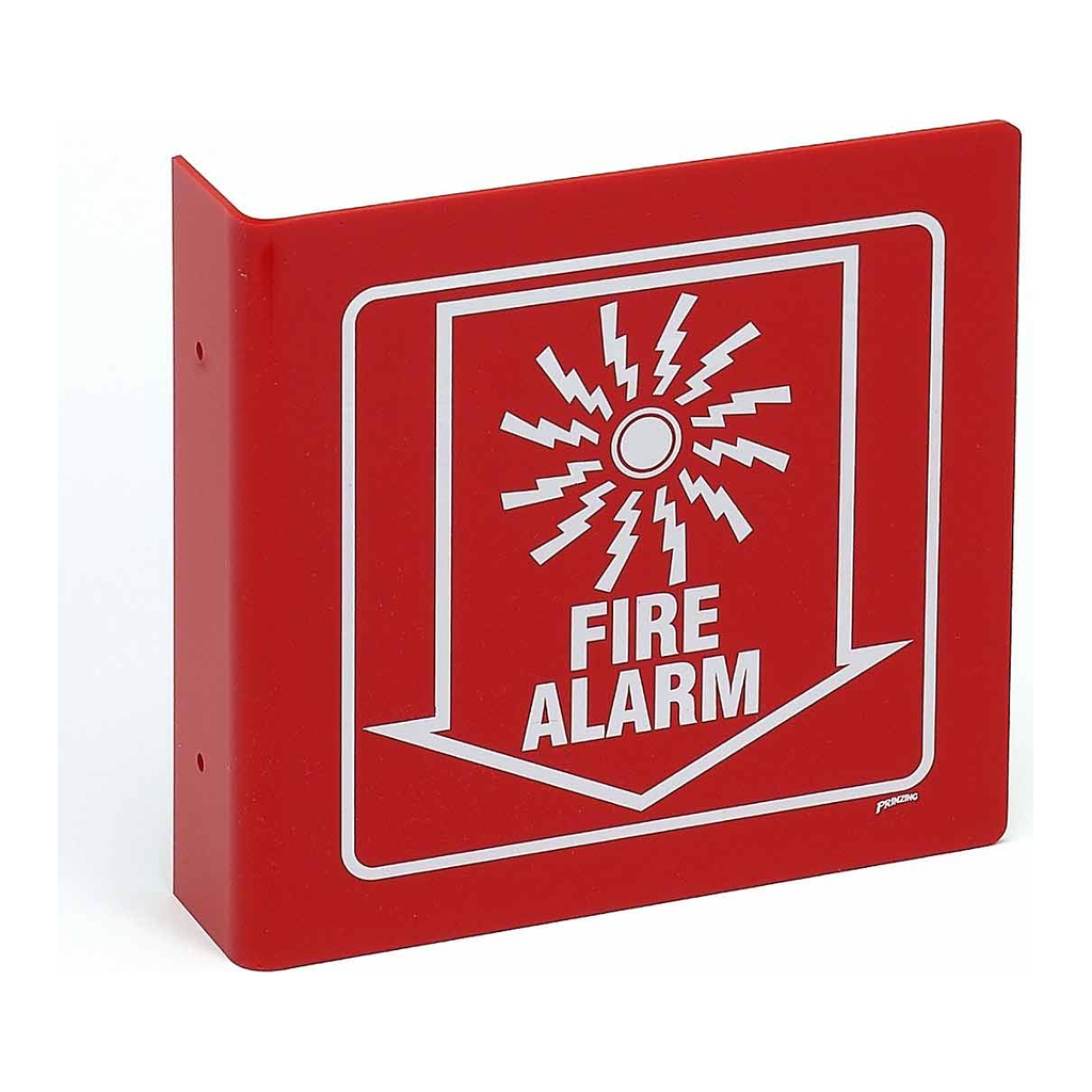 Brady L FIRE ALARM Sign